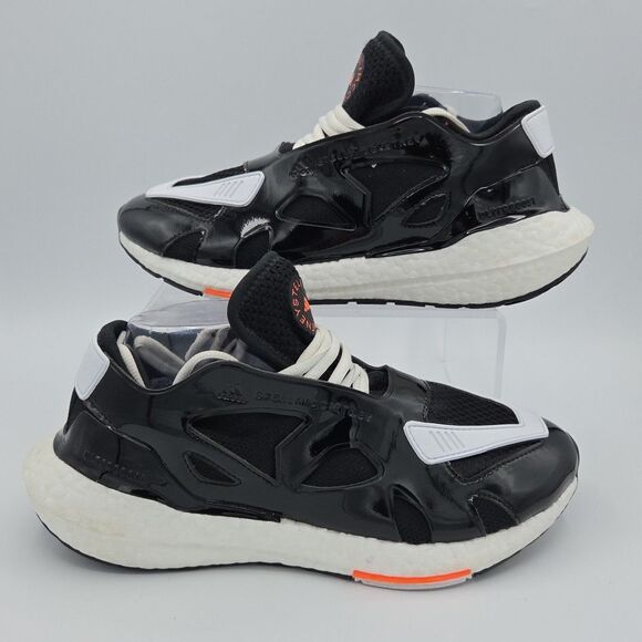 adidas UltraBoost 22 aSMC Stella McCartney Womens Size 9 Black White GY6087 - Picture 1 of 9